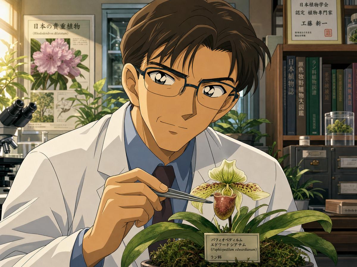 同人动漫植物专家李明